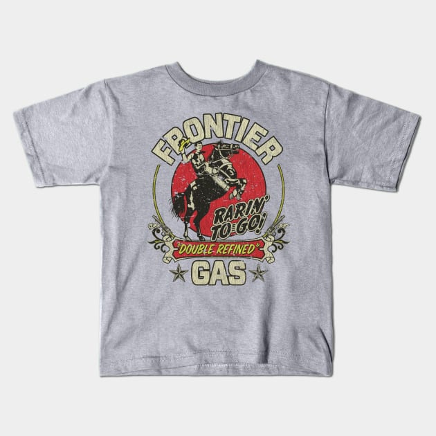 Frontier Gas Vintage Kids T-Shirt by JCD666